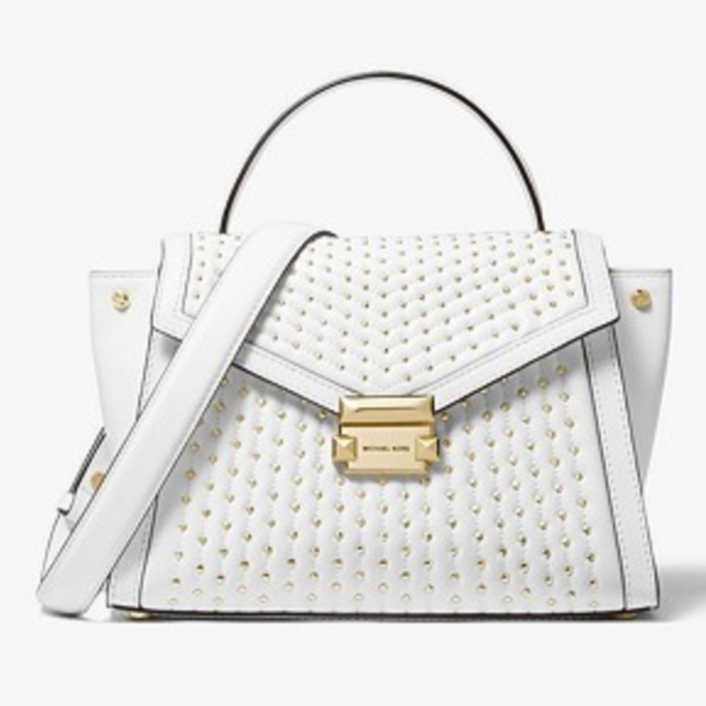 MICHAEL KORS

Whitney Medium Studded Leather Satch